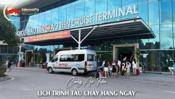 dai dien cang ao tien lich chay tau hang ngay