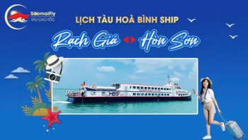 Lịch Tàu Hoà Bình Ship Rạch Giá - Hòn Sơn 2026