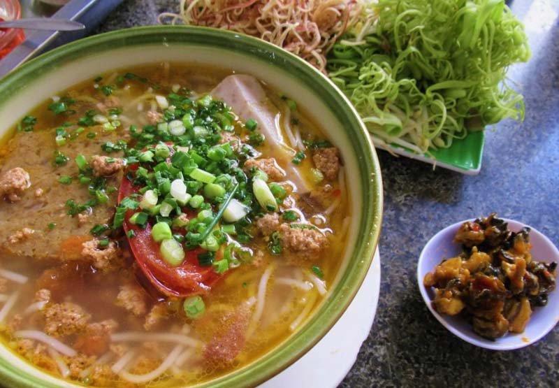 Bún ốc riêu cua biển Phan Rang