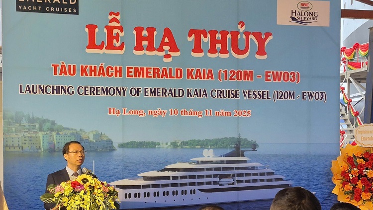 Emerald Kaia - Siêu Du Thuyền Được Hạ Thủy Tại Công Ty Đóng Tàu Hạ Long