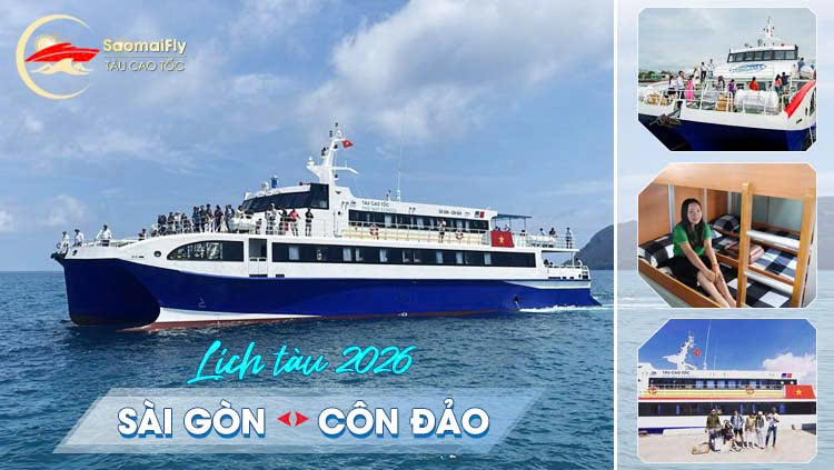 Lịch Chạy Tàu Sài Gòn - Côn Đảo 2026 (Phú Quý Express)